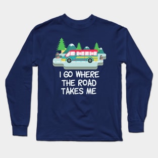 Cute RV Camper World Traveler Long Sleeve T-Shirt